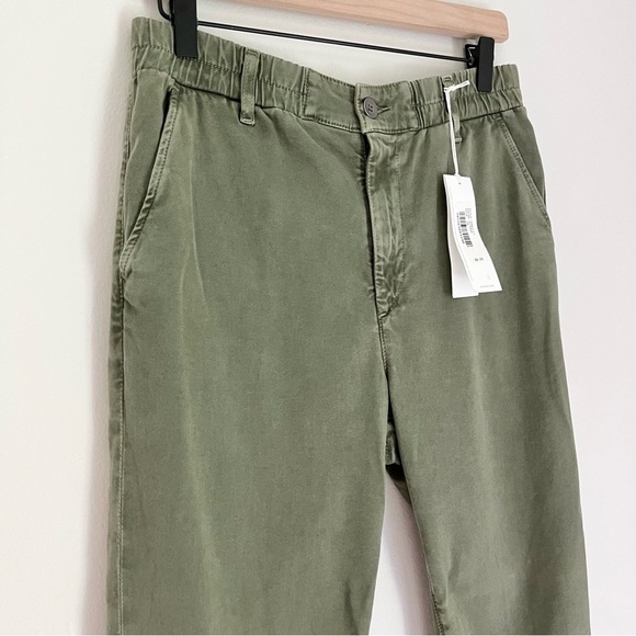 NWT Ag Adriano Goldschmied Women's Caden Jogger Trouser Pants in Green Size 26 - Picture 9 of 16